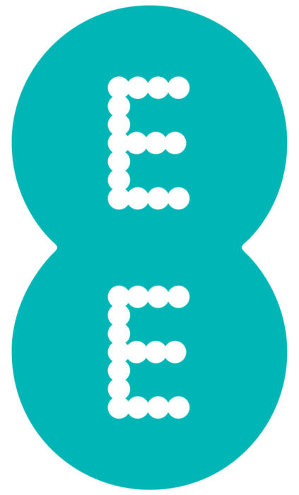 EE logo, blue