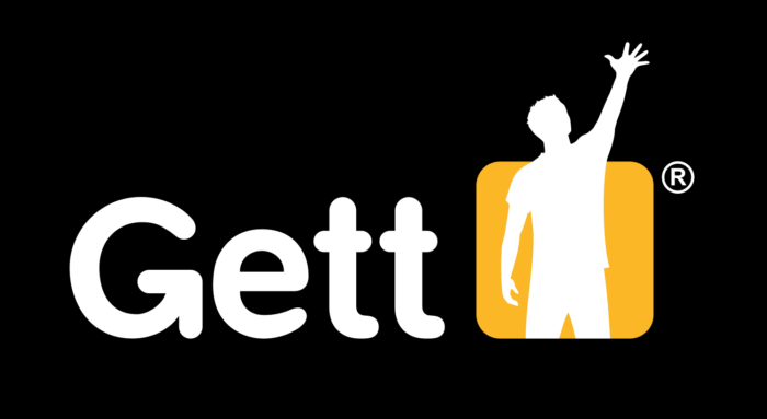 Gett logo, black, symbol