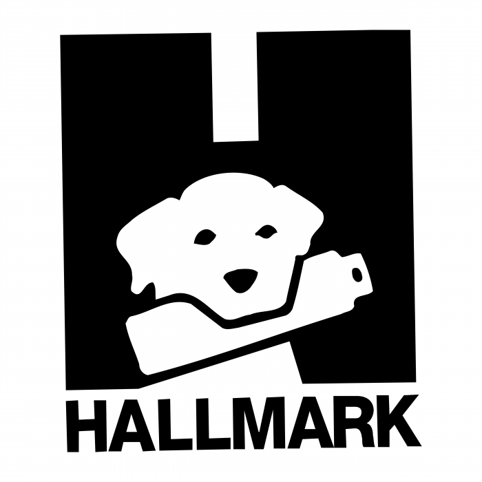Hallmark logo black