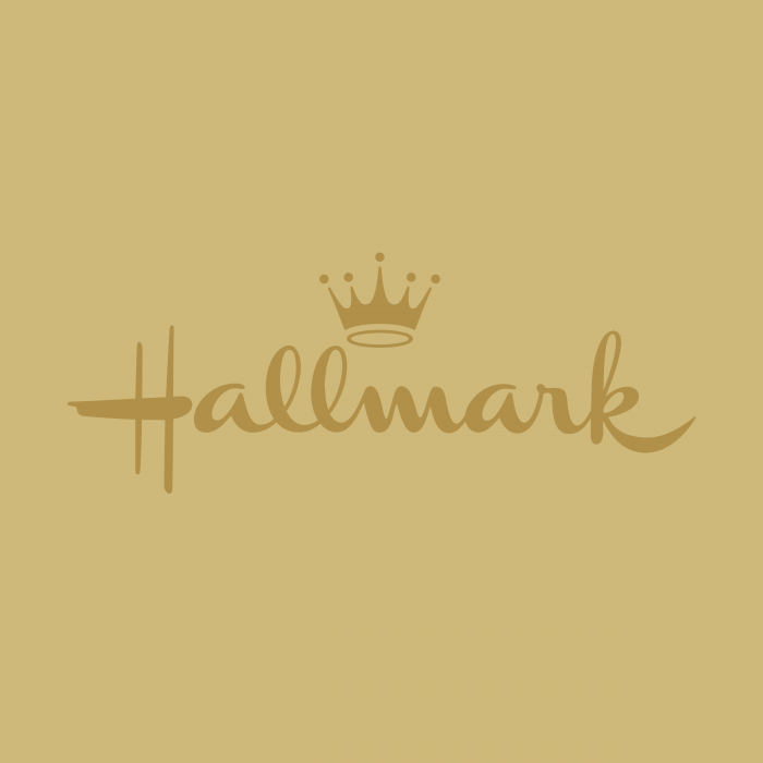 Hallmark logo gold