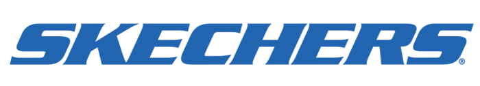Skechers logo, blue