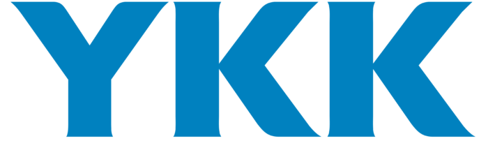 YKK logo, logotype