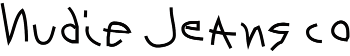 Nudie Jeans logo, wordmark
