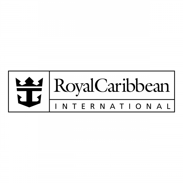 Royal Caribbean logo black