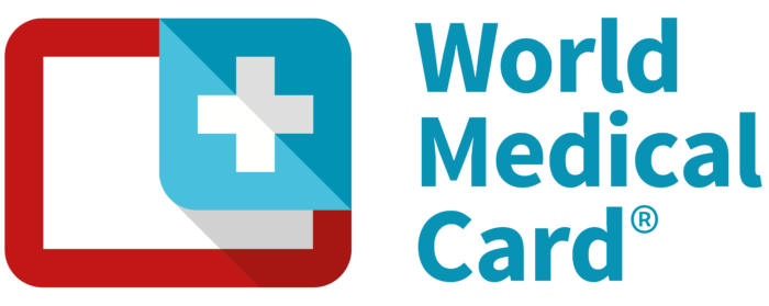 WMC World Medical Card logo, logotipo