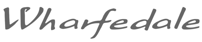 Wharfedale logo, gray
