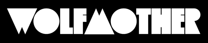 Wolfmother logo, black-white