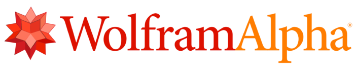 WolframAlpha logo, symbol, wordmark (Wolfram Alpha)