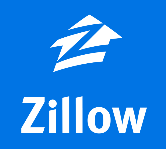 Zillow logo, blue (zillow.com)