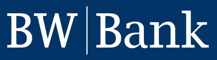 BW Bank logo, blue
