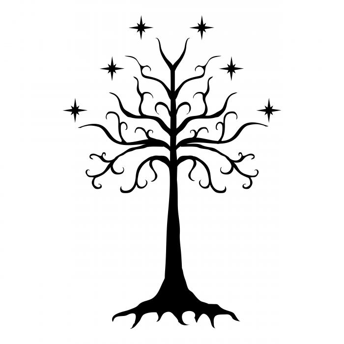 The Lord of the Rings logo tree