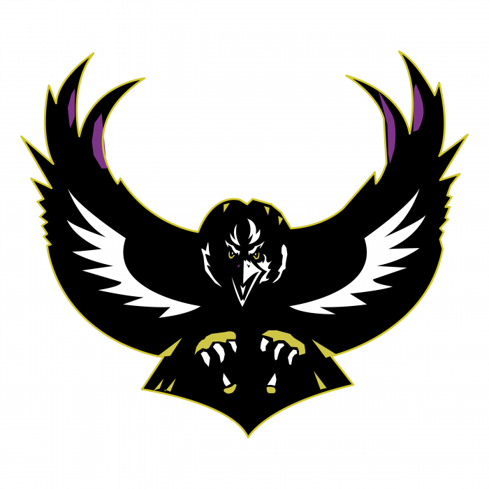 B Ravens logo black