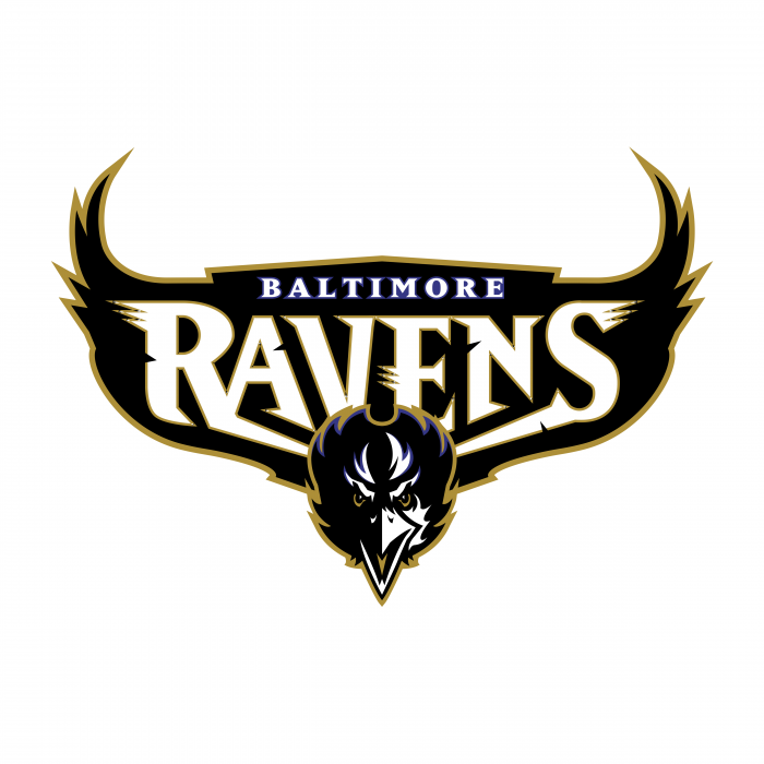 Baltimore Ravens logo black