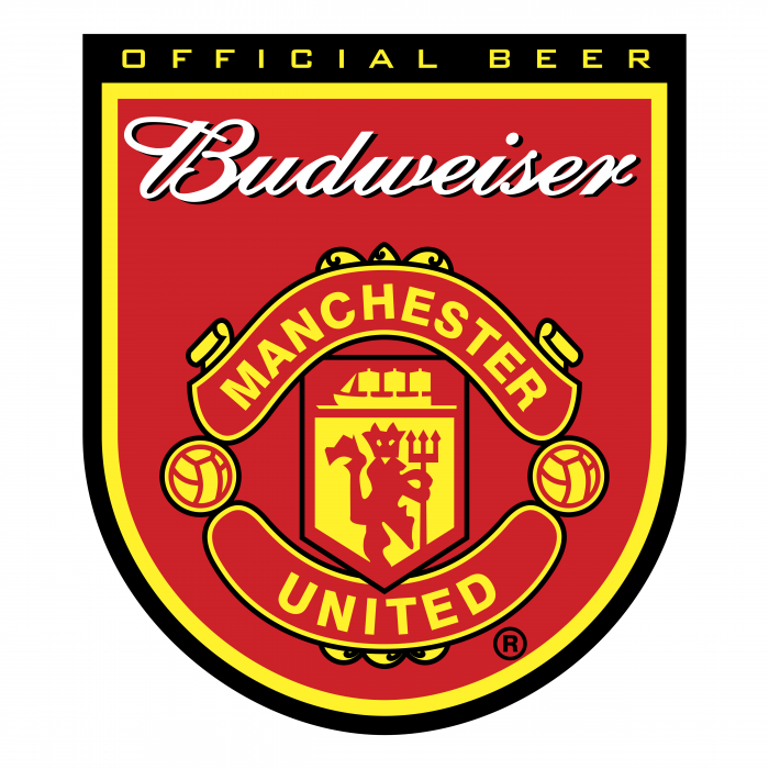 Budweiser Manchester United logo