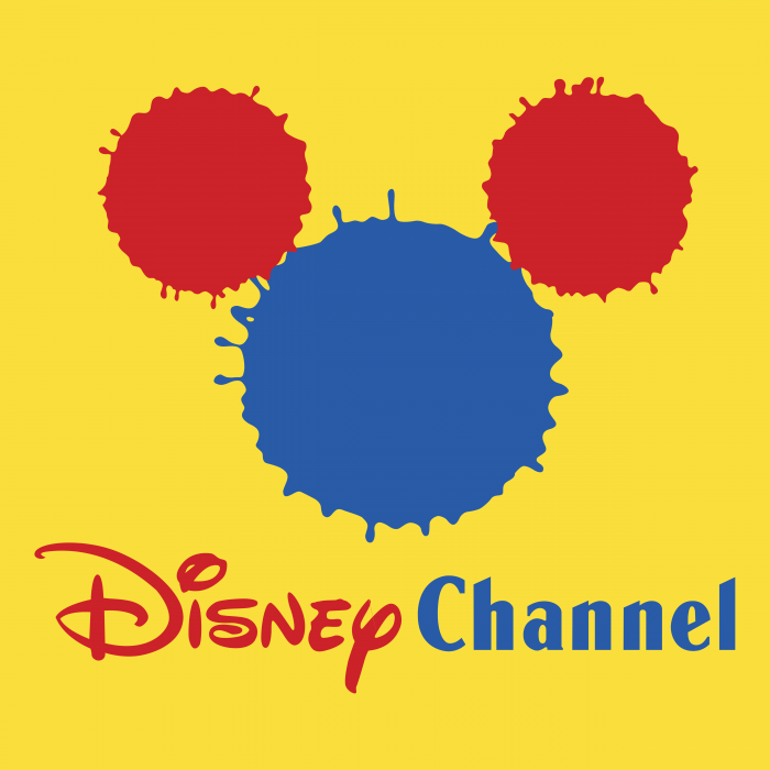 Disney Channel logo yellow