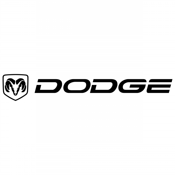 Dodge logo black