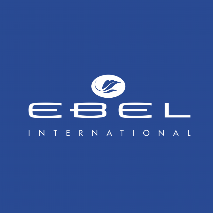 Ebel International logo blue