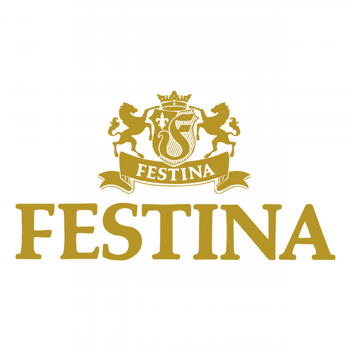 Festina Watches logo gold