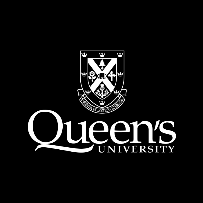 Queen's University logo black