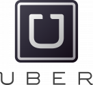 Uber logo grey