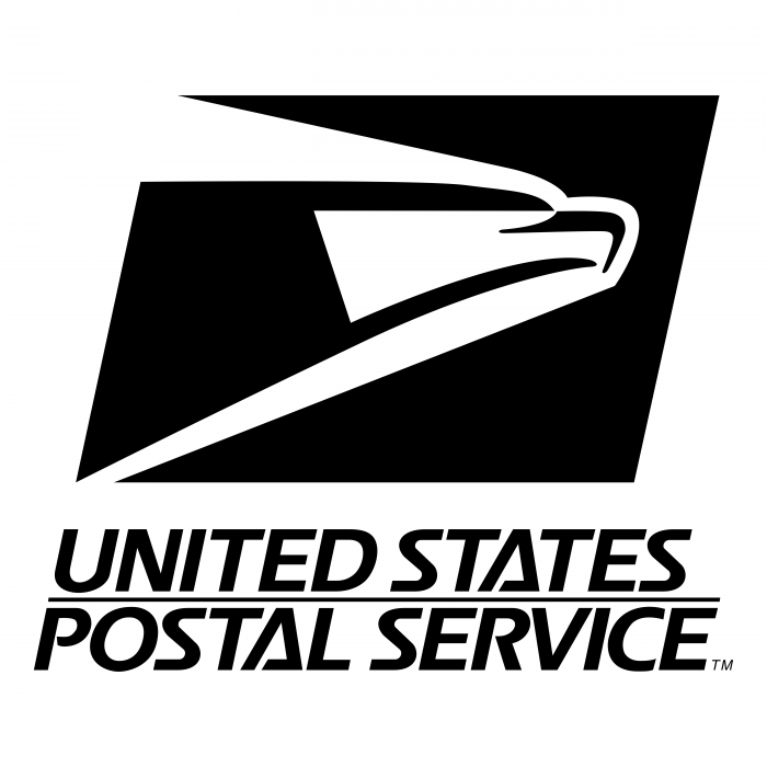 United States Postal Service logo black