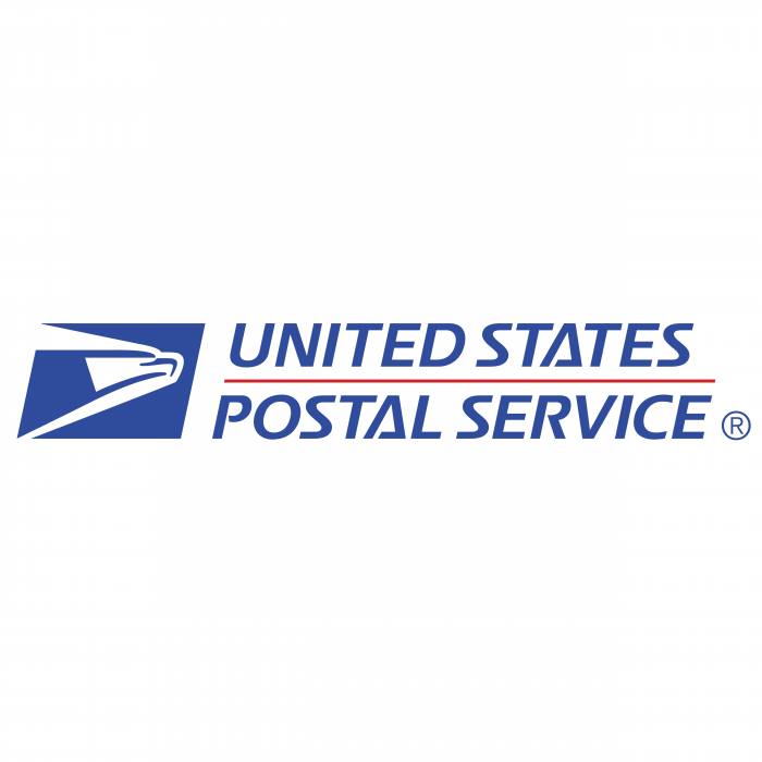 United States Postal Service logo blue