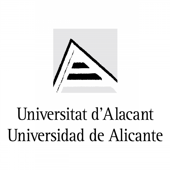 Universidad de Alicante logo black