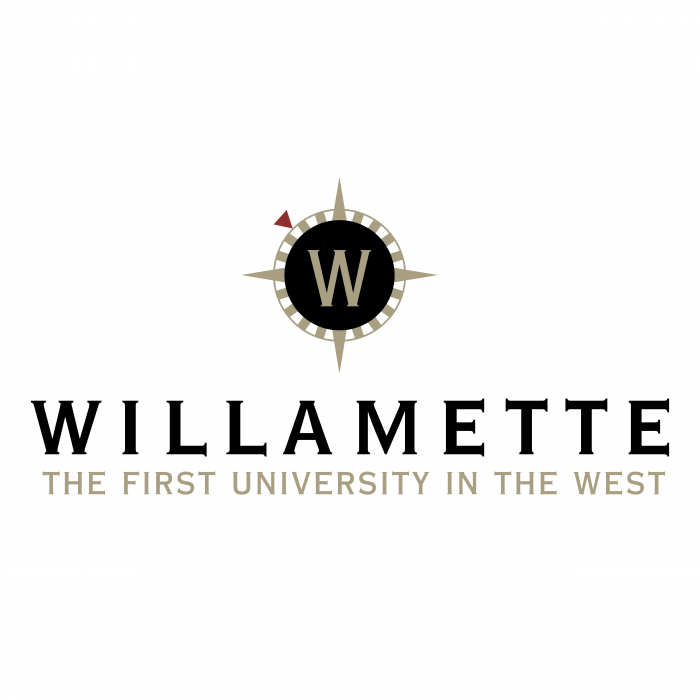 Willamette University 1st in the west logo