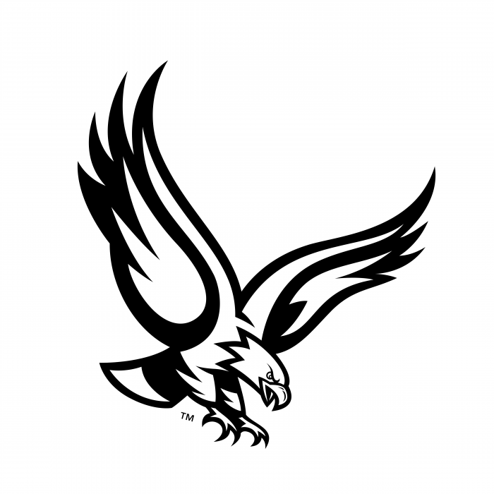 B Eagles logo black