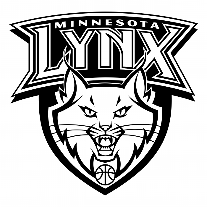 Minnesota Lynx logo black