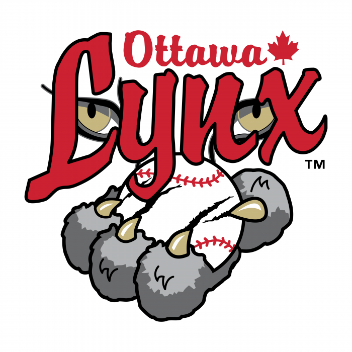 Ottawa Lynx logo red