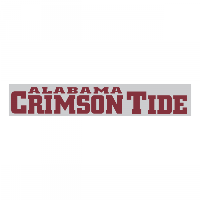 Alabama Crimson Tide logo words