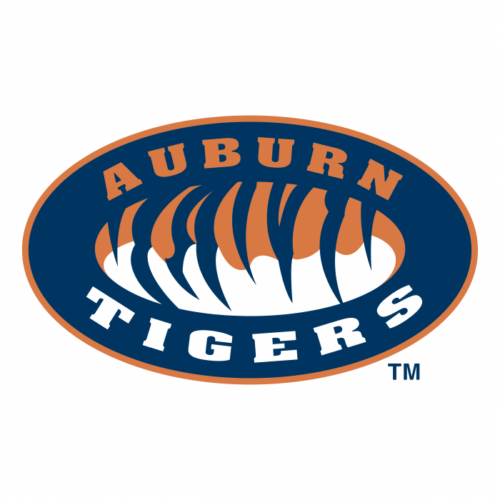 Auburn Tigers logo blue