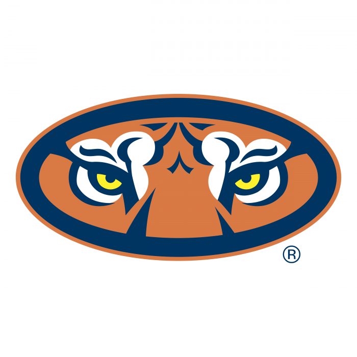 Auburn Tigers logo eyes
