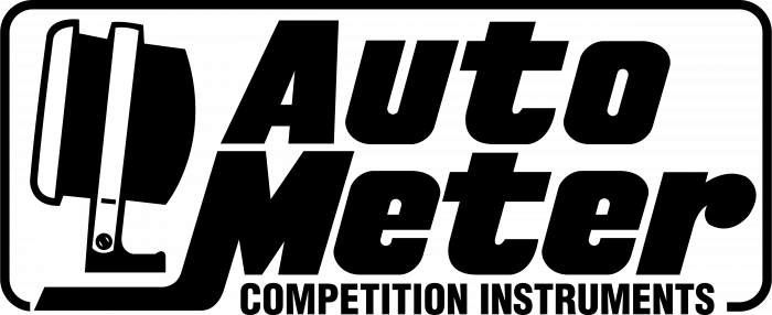 Auto Meter logo black