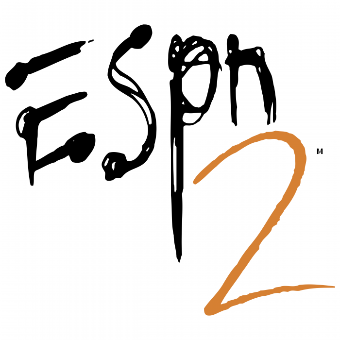 ESPN2 logo brown