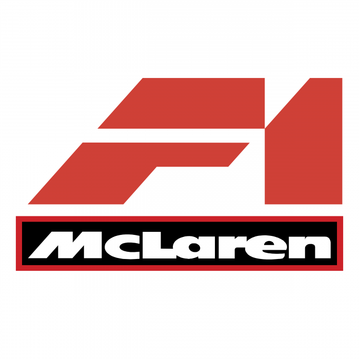 F1 McLaren logo red
