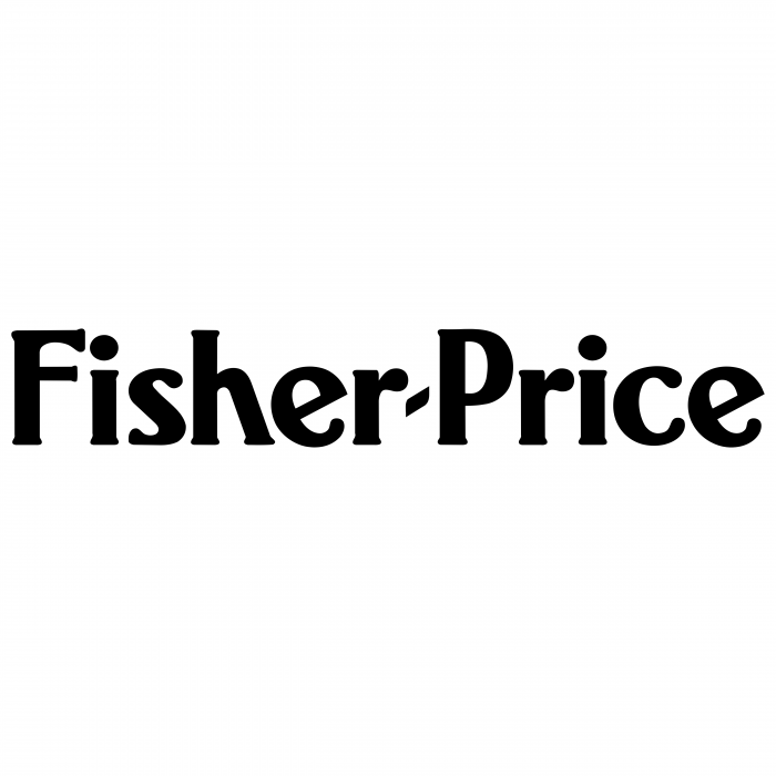 Fisher Price logo black