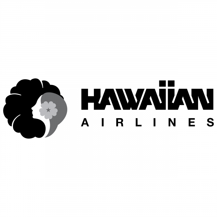 Hawaiian Airlines logo black