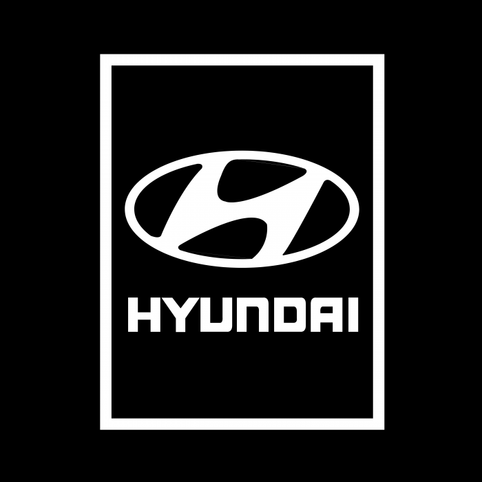 Hyundai Motor Company logo black