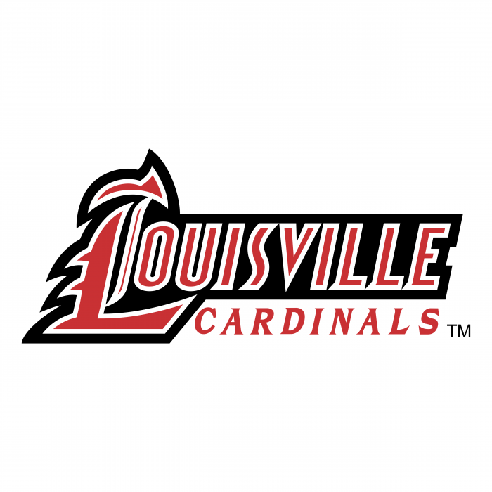 Louisville Cardinals logo red