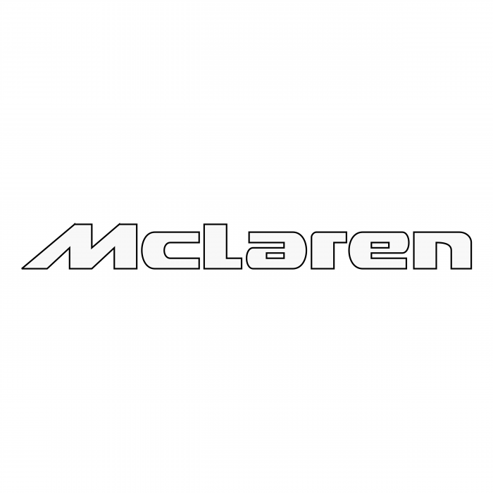 McLaren logo white