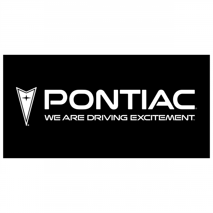Pontiac logo black cube