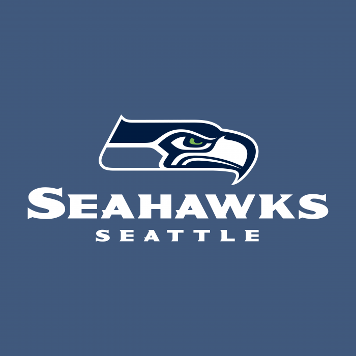 Seattle Seahawks logo cube