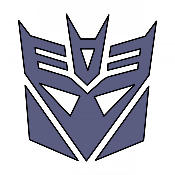Transformers Decepticon logo color