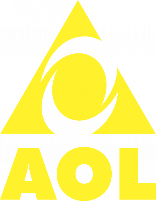 AOL logo yellow