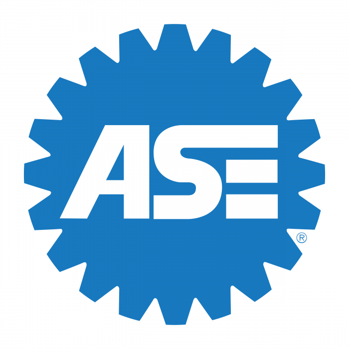 ASE logo blue