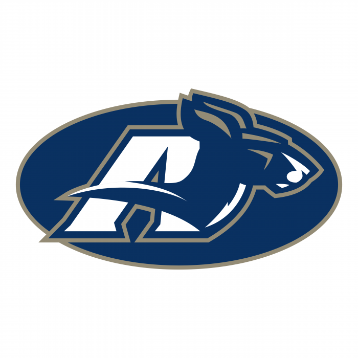 Akron Zips logo oval