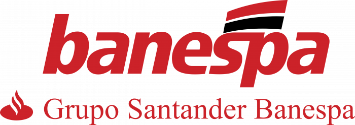 Banco Banespa logo red