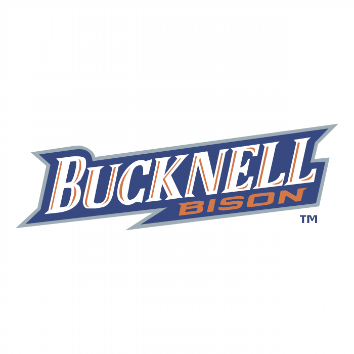 Bucknell Bison logo orange